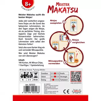 Meister Makatsu, Kortų žaidimas