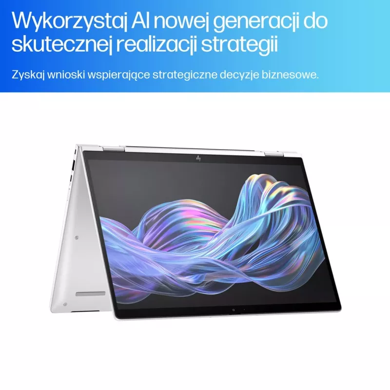 HP EliteBook X Flip G1i 14 colių nešiojamas kompiuteris Next Gen AI PC Copilot+ PC hibridas (2in1) lietimui jautrus ekranas 512GB SSD Windows 11 Pro