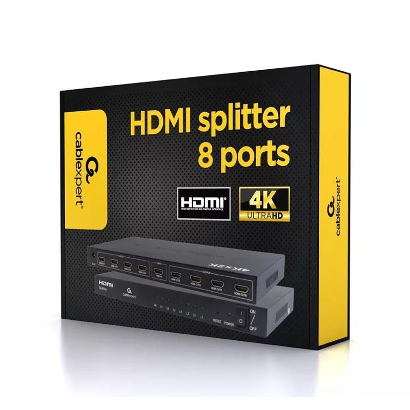 HDMI vaizdo skirstytuvas Gembird DSP-8PH4-001
