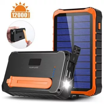 Powerbank Propper Solar 12000mAh pilka
