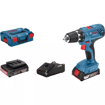 Bosch GSR 18V-21 Professional gręžtuvas 1800 RPM 1,2 kg juoda, mėlyna