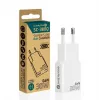 Universalus USB sieninis įkroviklis everActive SC-380Q Super Slim QC 3.0 — Quick Charge 3.0, kompaktiškas dizainas