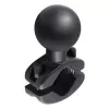 RAM Mounts RAM-D-271U-12 bėgių apkabos pagrindas 1,25–1,875 colio (iki 47,63 mm) bėgiams, D dydžio 2,25 colio rutulys