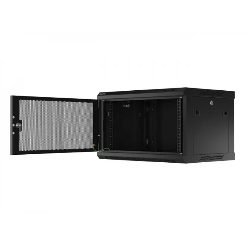Sieninis 19 inch 6U serverio kabinetas Lanberg WF01-6406-23B juodas