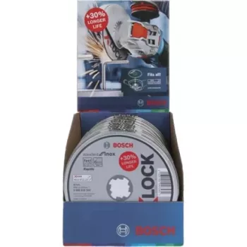 Bosch 2 608 619 266 pjovimo diskas nerūdijančiam plienui (Inox), X-LOCK, 10 vnt.