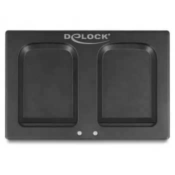Įkrovimo stotelė DeLOCK 90608 USB C juoda 68x115x22mm