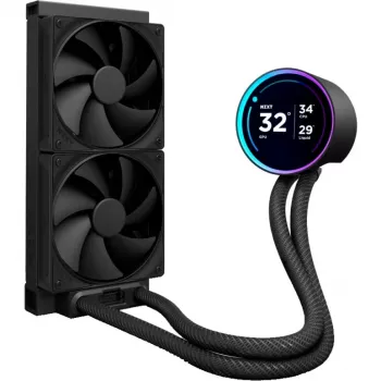 NZXT KRAKEN Elite V2 240 skystas aušinimas su ekranu juodas RL-KN24E-B2