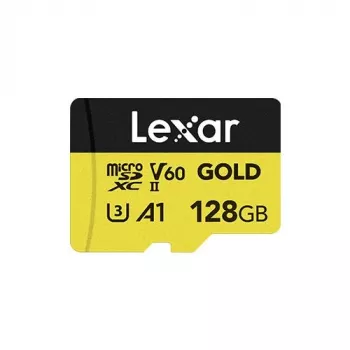 „Lexar Professional GOLD“ 128 GB „MicroSDXC“ UHS-II atminties kortelė