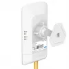 Ruijie Reyee RG-EST350 V2 bevielis tiltas 5 GHz 802.11ac dviejų srautų, 867 Mbps, 5 km, 15 dB, PoE, baltos spalvos