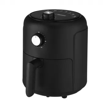 Karšto oro gruzdintuvė ESPERANZA EKA001, 2,6 L, 1000 W, 7 programų, juoda, kompaktiška