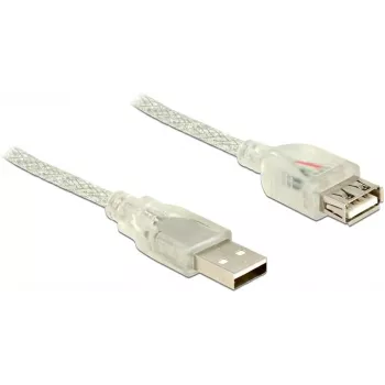 USB laidas DeLOCK 83884 USB 2.0 3 m permatomas