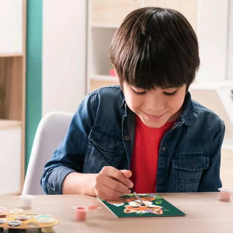 Ravensburger Spalvų pagal skaičius – Gėlėta lapė