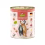 Šlapias kačių ėdalas Fox4Pets GRANATAPET DeliCATessen Turkija ir krevetės, be grūdų, 800 g, pilnavertis suaugusiems