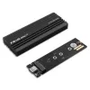 Išorinis SSD korpusas QOLTEC NV2270 M.2 SATA/NVMe diskams, USB-C, iki 2 TB