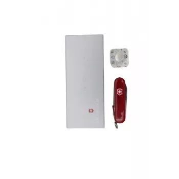 Rakto pakabuko peilis Victorinox Signature Lite raudonas su LED šviesa, modelis 0.6226