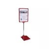 Dokumentų laikiklis Franken PSM A4 01 Metal Red
