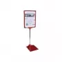 Dokumentų laikiklis Franken PSM A4 01 Metal Red