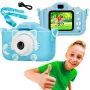 Vaikų skaitmeninis fotoaparatas Extralink H27 Single Blue – 1080P 30fps, 2.0 colio ekranas