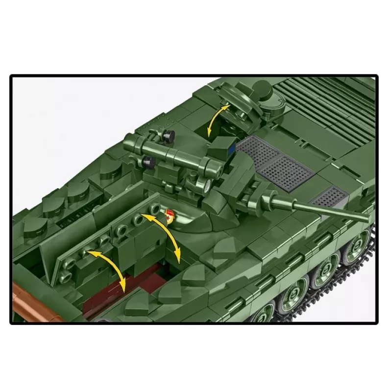 Konstruktorius Cobi Blocks BMP-1 758 dalių – mastelio modelio statybiniai blokeliai