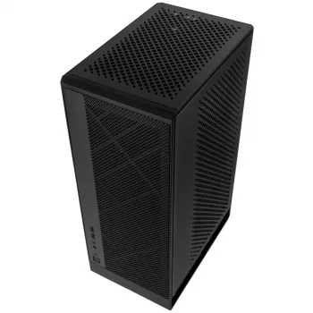 SilverStone ALTA G1M - microATX korpusas - micro ATX - be maitinimo šaltinio (SFX12V/SFX-L12V) - Juoda - USB/Garsas
