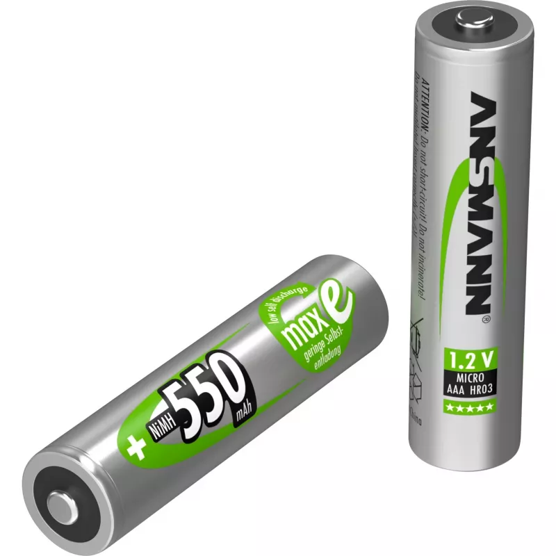 ANSMANN Blister 4 x AAA 550 mAh įkraunama baterija