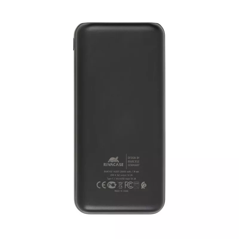 Power Bank USB 20000 mAh VA2071 Juoda Rivacase