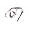 Taktinis rašiklis GUARD YC-008-BL – kompaktiškas duraliuminis rašiklis su stiklo daužytuvu, 150 mm, 50 g, juodas