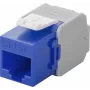 Wentronic Goobay CAT 6a KeyStone RJ45 Kištukas, Neekranuotas, 500MHz, Mėlynai-Baltas (90688)