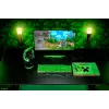 Laidinis žaidimų ausinių komplektas Razer Kraken V4 X — supra-aurinės, 20–20000 Hz, 1,8 m kabelis, 310 g, juoda/žalia