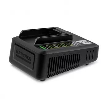 Kroviklis akumuliatoriams Karcher 2.445-032.0 – 18 V Li‑Jon, vieno lizdo, 25×13,3×8,7 cm, 700 g