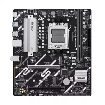 Motininė plokštė ASUS PRIME B840M-K — AMD B840, Socket AM5, micro ATX, DDR5, 2 DIMM, 128 GB, 2.5 GbE, M.2, SATA III