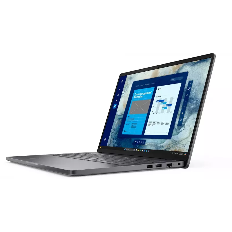 Nešiojamas kompiuteris Dell Pro 16 16 colių Core 3 6 branduoliai (2P+4E) 8 GB DDR5 512 GB NVMe PCIe 4.0 SSD Intel Graphics Windows 11 Pro, 16:10 FHD+ IPS