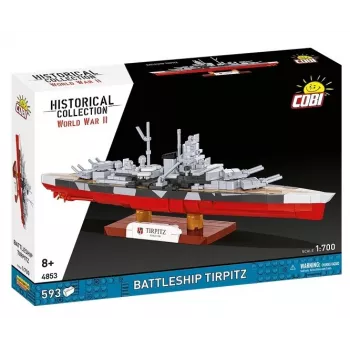 Konstruktorius Cobi Battleship Tirpitz 593 detalės