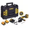 DeWALT DCG405P3 belaidis kampinis šlifuoklis 18V (DCG405P3-QW)