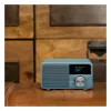 Sangean DDR-7 Norse Blue asmeninis stalo radijo imtuvas, DAB+, FM, AUX, Bluetooth, turkio spalva