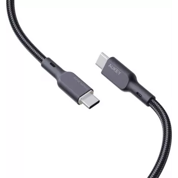 AUKEY CB-KCC101 Nailoninis laidas USB C – USB C 1 m