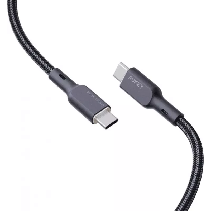 AUKEY CB-KCC101 Nailoninis laidas USB C – USB C 1 m