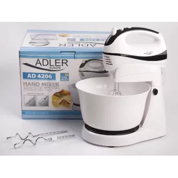 Adler AD 4206 Stalo plaktuvas juodas, baltas 300 W