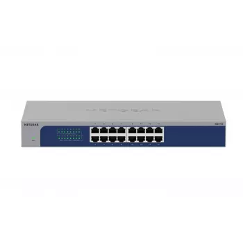 NETGEAR GS516-300EUS nevaldomas tinklo jungiklis Gigabit Ethernet (10/100/1000) pilkas
