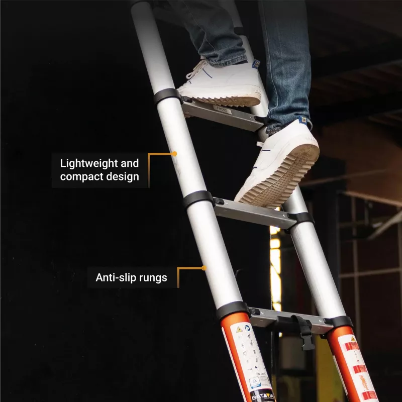 Teleskopinės kopėčios Batavia B.V. Giraffe AIR 2.93 m — kompaktiškos ištraukiamos kopėčios