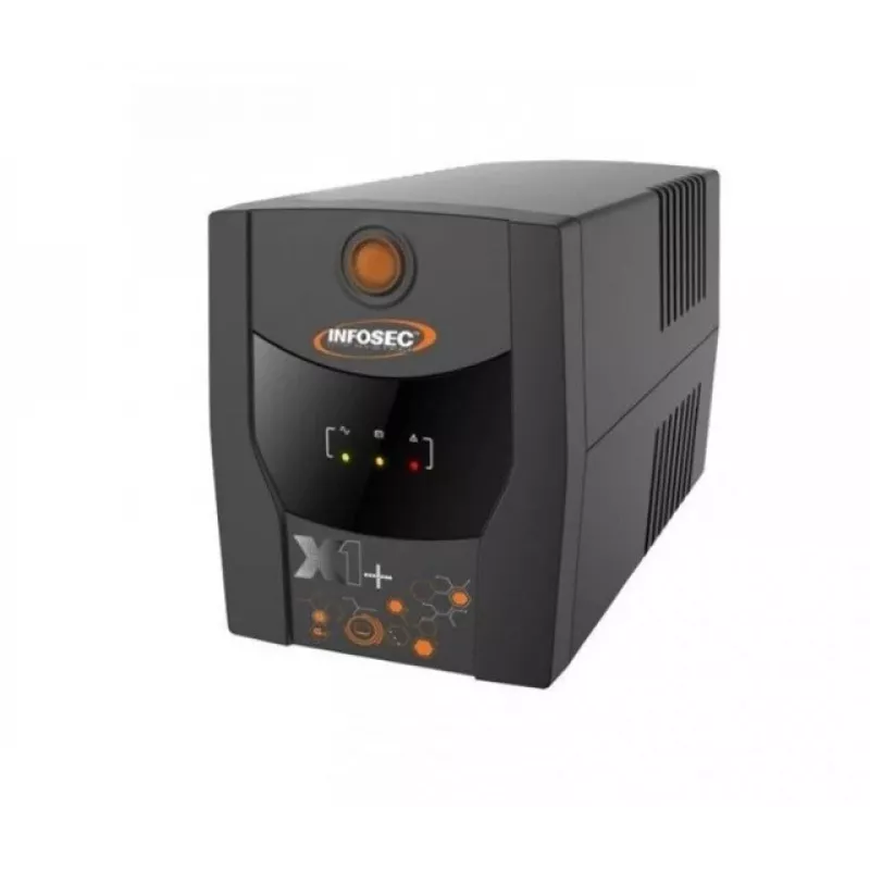 Infosec INF_661093 Nepertraukiamo maitinimo šaltinis UPS X1+ 1600, 1600VA, 900W, 4x FR/SCHUKO