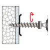 Fischer 563537 savisriegis varžtas metalui 65 mm 50 vnt.