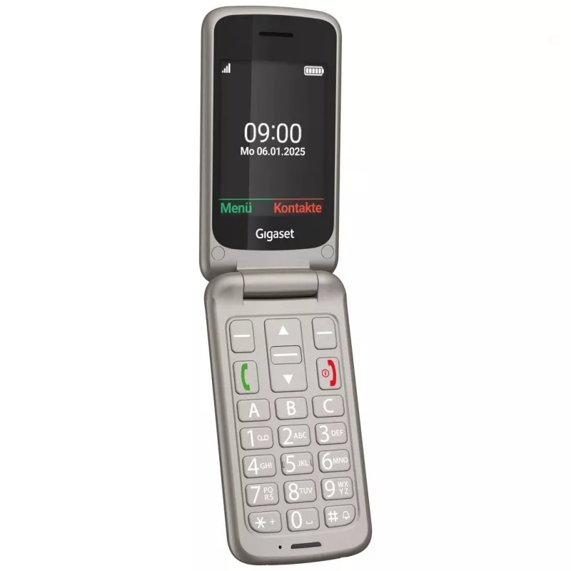 Mobilus telefonas vyresnio amžiaus žmonėms Gigaset GL595 2,8 colio 0,3 MP pilka