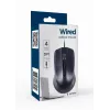 Optinė pelė, juoda, USB, 1,8 m laidas