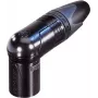 Neutrik XLR jungtis, kampinė, 5 polių, juoda NC5MRX-B 1 vnt.