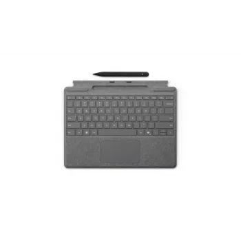 Microsoft Surface Pro klaviatūra su rašikliu Slim Pen QWERTY anglų Platinum