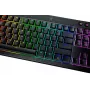Razer BlackWidow V4 Low-Profile Tenkeyless HyperSpeed – belaidė klaviatūra (US, juoda, Yellow jungikliai)