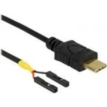 USB laidas DeLOCK 85395 0.2 m USB C juodas
