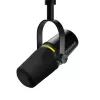 Shure MV7+-K - Profesionalus paskaitų ir vokalo mikrofonas su XLR/USB-C jungtimis, juodas