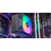 Oro aušintuvas TACENS Mars Gaming MCPU-X3, 90 mm ventiliatorius, TDP 150 W, suderinamas LGA/AM4/AM5, juodas